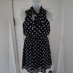 XXI Essentials Polka-dot Dress